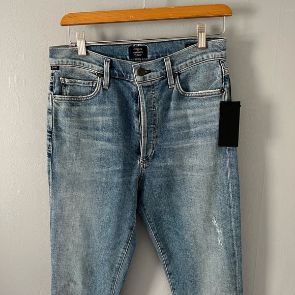 Citizens of Humanity - Olivia High Rise Slim Ankle Jeans in Backroad 28 - Picture 3 of 16